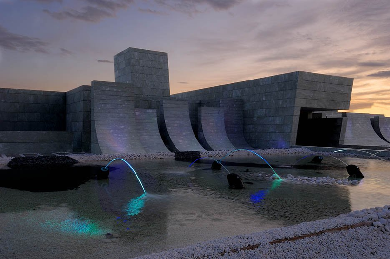 Illustration for article titled Otherworldly Spanish House is Half Skatepark, Half Moonbase